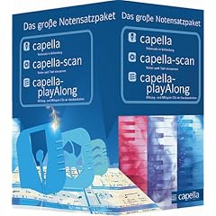 Das gro�e Notensatzpaket, 1 CD-ROM capella 2004, capella-scan 6.1, capella playAlong 2.0
