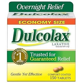 Dulcolax Laxative, Tablets, 150 Count by Dulcolax