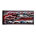 Chevrolet Camaro Generations Photoramics Framed Photograph - 9.5x21.75"