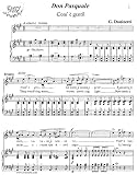 Donizetti: Don Pasquale - Com e gentil - Ernesto, tenor: Instantly download and print sheet music