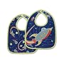 SugarBooger Outerspace Mini Bib Set of 2
