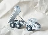 Volvo Motorart Silver A40D Dump Truck