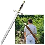 Classic Scottish Claymore Sword with Shoulder Sheath
