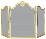 Outdoor Living : UniFlame 3 Fold Fully Cast Solid Brass Screen