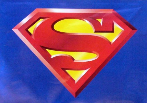 Superman (Logo) Movie Poster Print - 24