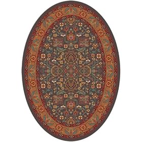 Stainmaster® Abadan Area Rug - Tin Roof Grey (78"x109"...