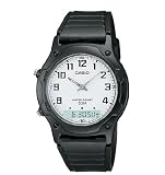 Casio Ana Digi Dual Time Watch with Alarm and Stopwatch (WI3046)