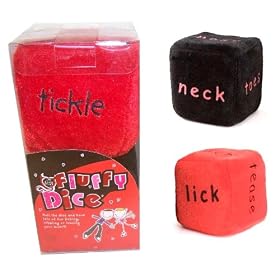 Romantic, Fun Fluffy Dice Gift