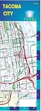 Tacoma City Pearl Map (Laminated)