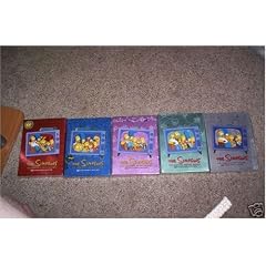 Simpsons Complete Seasons 1-5 DVD Box Sets Bundle Seasons 1, 2, 3, 4, and 5 by 