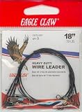Heavy Duty Wire Leaders Black 18