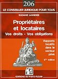 Revue Puits Fleuri  / Propriétaires et locataires : Droits et obligations dans le secteur privé libre