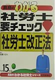 真島のわかる社労士要チェック!社労士改正法〈平成15年版〉 (真島のわかる社労士シリーズ)