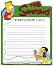 Bart Prank Call Memo Magnet, 9 x 11
