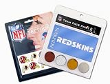 Washington Redskins Face Paint and Tattoo Pack