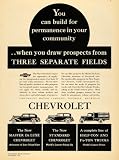1935 Ad Chevrolet Standard Car Ton Truck Master Deluxe - Original Print Ad