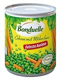 Details zu "Bonduelle Erbsen m. Möhr.feinste Auslese , 3er Pack (3 x 800 g Dose)" Details zu "Bonduelle Erbsen m. Möhr.feinste Auslese , 3er Pack (3 x 800 g Dose)"
