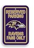 NFL Baltimore Ravens Plastic Parking Sign