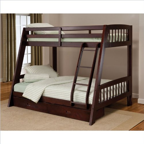 Hillsdale Rockdale Bunk Bed Set Espresso