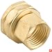 Gilmour 1/2-Inch Brass Double Female Swivel Hose Connector 5FPS7FH