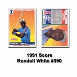 1991 Score Rondell White Rookie Card