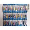 mat�riel de p�che brytec - ensemble de 30 poissons-app�ts / crochet longueur de 2,5 � 3 "