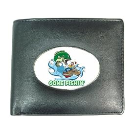 Wallet / Billfold of Comedic Gone Fishin’ (Gone Fishing) thumbnail
