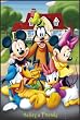 Mickey Mouse and Friends Poster Framed 24x36