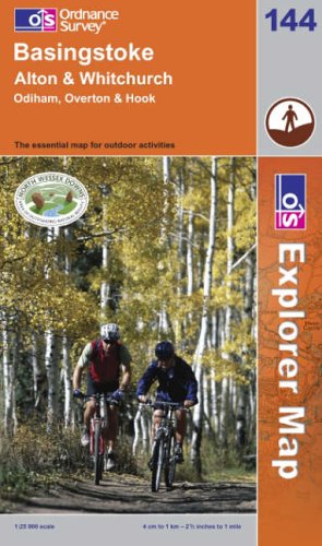 Basingstoke, Alton and Whitchurch (Explorer Maps) (OS Explorer Map)