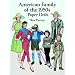American Family of the 1950s Paper Dolls