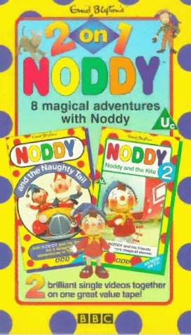 Noddy 2-On-1 - Noddy And The Naughty Tail / Noddy And The Kite [1992]