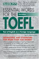 Essential Words for the TOEFL (Essential Words for the Toefl)