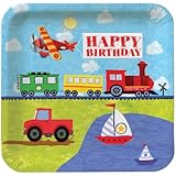 Creative Converting 8 Count "On The Go" Square Paper Dinner Plates