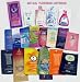 25 NEW ASSORTED INDOOR TANNING BED LOTION PACKETS SAMPLES PACKETTES