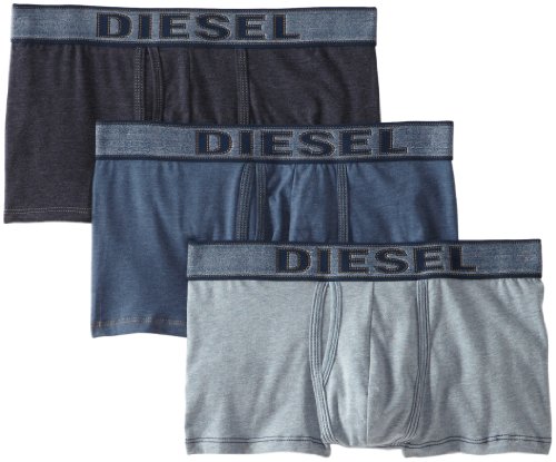 Diesel Men\'s Divine 3-Pack Trunk, Blue, X-Large at Amazon Men’s Clothing store: Boxer Shorts