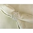 Woven Metal Napkin Ring - Set of 4
