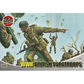 Airfix A01723 WWII British Paratroops 1:72 Scale Military Series 1 Figures