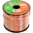 Pyramid RSW18100 18 Gauge 100 Feet Spool of High Quality Speaker Zip Wire