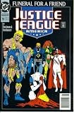 Justice League America #70 : Grieving (Funeral For a Friend - DC Comics)