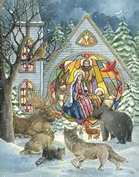 Advent Calendar - Stained Glass Window