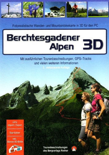 Berchtesgadener Alpen 3D. Für Windows Vista / XP / 2000