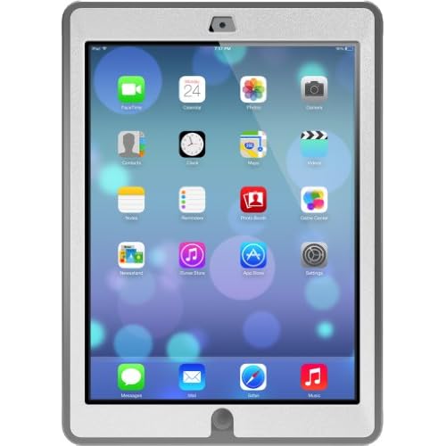 OtterBox Defender Series Case for iPad Air - Frustration-Free Packaging - Glacier - White/Grey