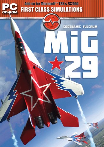 Mig-29 Fulcrum Add-on for Microsoft Flight Simulator FS2004 and FSX