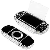 Insten&reg; Clip on Crystal Case Compatible With Sony PSP 3000, Clear