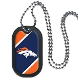 NFL Denver Broncos Dog Tag Necklace