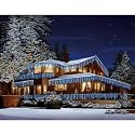 960LED SnoWhiteing lcicles/Blue