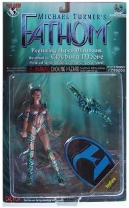 Michael Turner Fathom Aspen Mathews Clayburn Moore Toyfare Exclusive Metallic Marine Armor