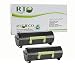 Renewable Toner Compatible Toner Cartridge High Yield Replacement for Lexmark 501H 50F1H00 for use in MS310 MS312 MS315 MS410 MS415 MS510 MS610 (2-Pack)