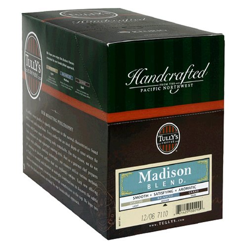 Childrens Toyshop  Health & Personal Care : Tully's Coffee Madison Blend, K-cups, 24-count,  Boxes (Pack of 2)