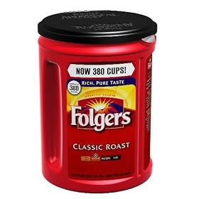 Folgers Classic Roast Medium Strength Ground Coffee 48 Ounce Value Box